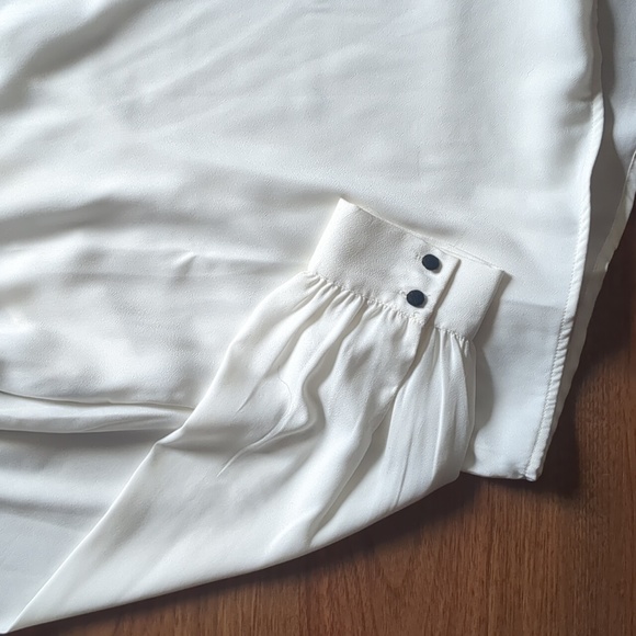 Vero Moda / wrap chiffon long sleeve and tank / M - Picture 5 of 12